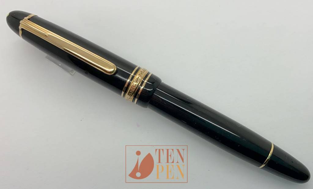 MONTBLANC 142 BLACK CELLULOID- 1950s | Tenpen - By Letizia Iacopini
